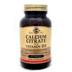 Kalcij citrat plus vitamin D3, 60 kapsula - Solgar