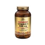Solgar Vitamin C 500 za žvakanje,okus naranče