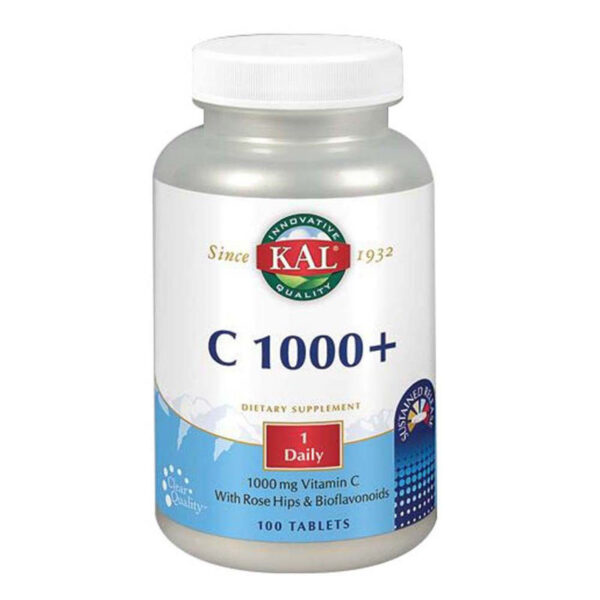 Vitamin C 1000 SR – Sustained Release KAL 100 tableta