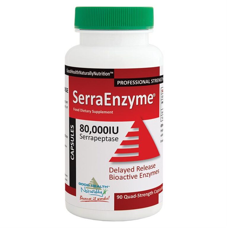 Serra Enzyme, 80.000 IU, Kapsule 90 kom Good Health
