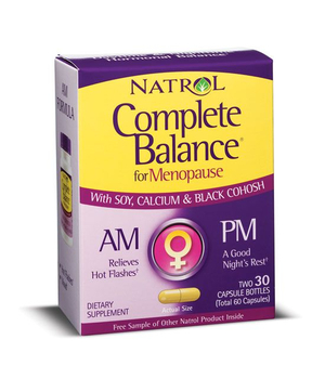 Complete Balance AM/PM (za menopauzu) 2x30 kapsula - Natrol