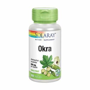Solaray Okra, 100 kapsula