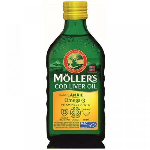Mollers Omega 3 ulje limun 250ml
