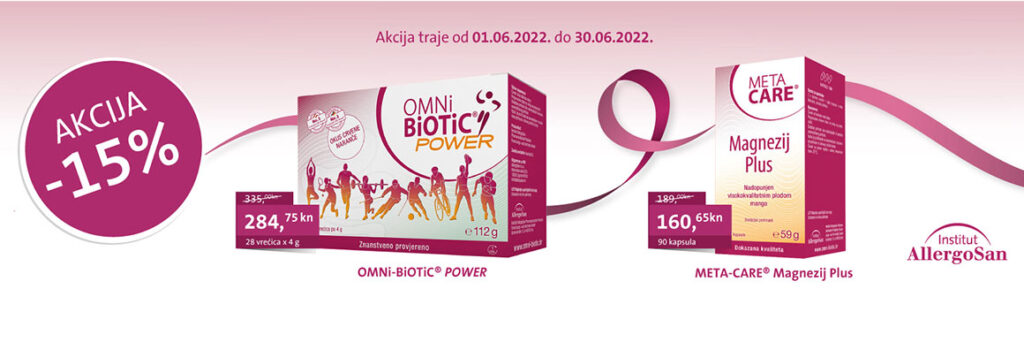 Omni Biotic Power i Magnezij Plus Akcija lipanj 2022