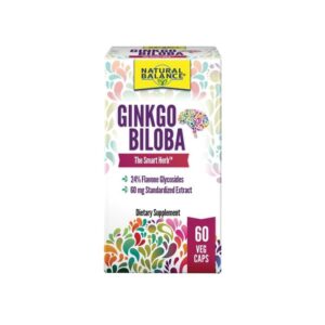 Natural Balance Ginkgo Biloba 60caps
