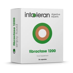 Intoleran Fibractase 1200 kapsule – dodatak prehrani za probavu fruktana i galaktana, bez glutena i soje
