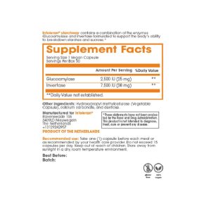 Intoleran Strachway, probavni enzimi, Sastav