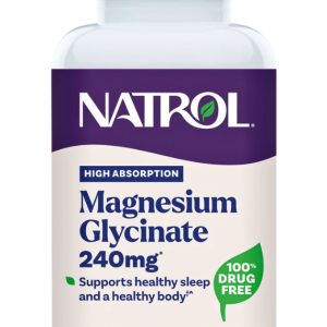 Natrol Magnesium Glycinate kapsule – magnezij za san, mišiće i srce, 60 kom