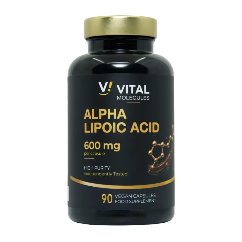 Alpha Lipoic Acid 600mg - Vital Molecules Alfa lipoična kiselina 600mg